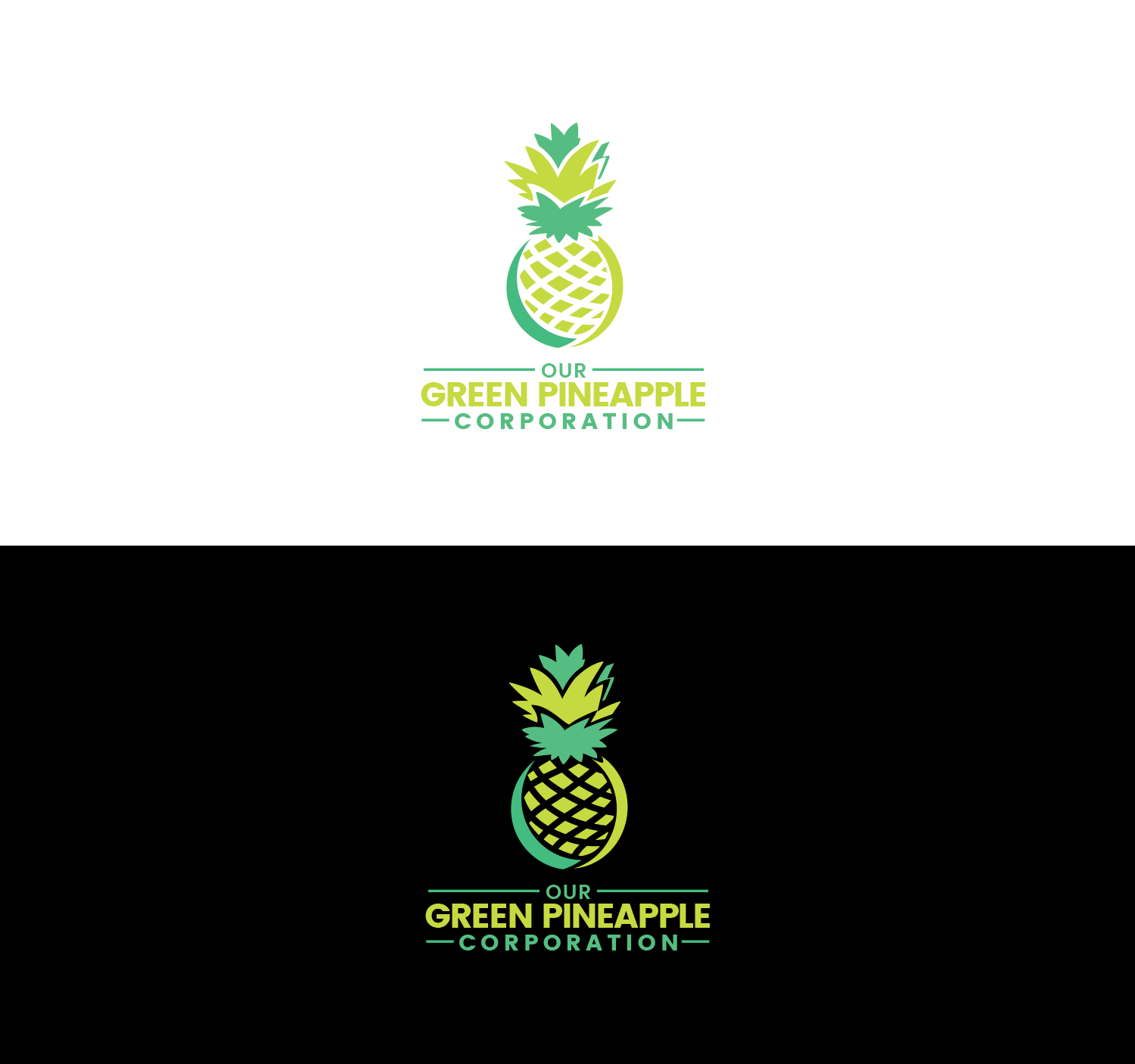 Diseño de Logo por Taya Bright para Our Green Pineapple Corporation | Diseño #22102765