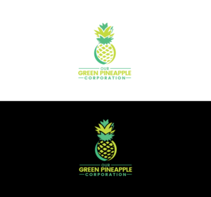 Logo Design by Taya Bright for Our Green Pineapple Corporation | Design #22102765