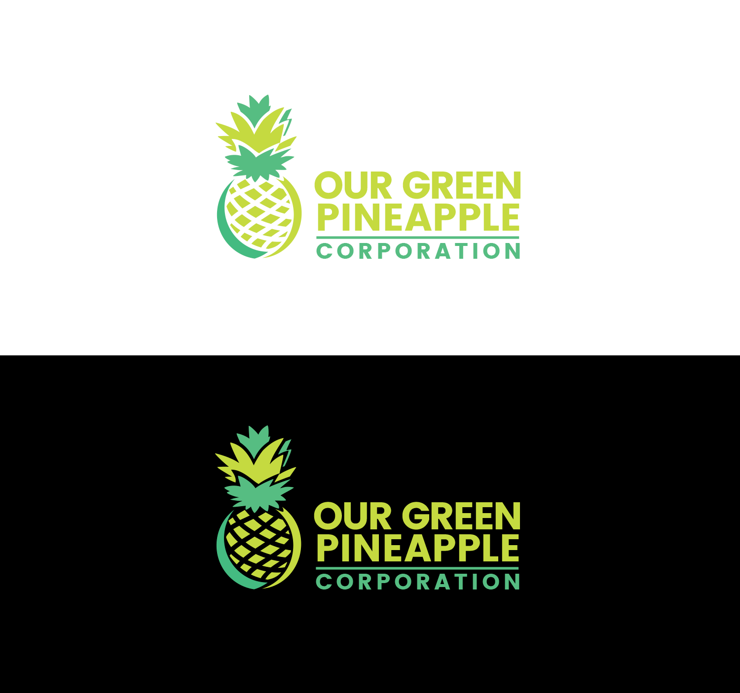 Diseño de Logo por Taya Bright para Our Green Pineapple Corporation | Diseño #22102769