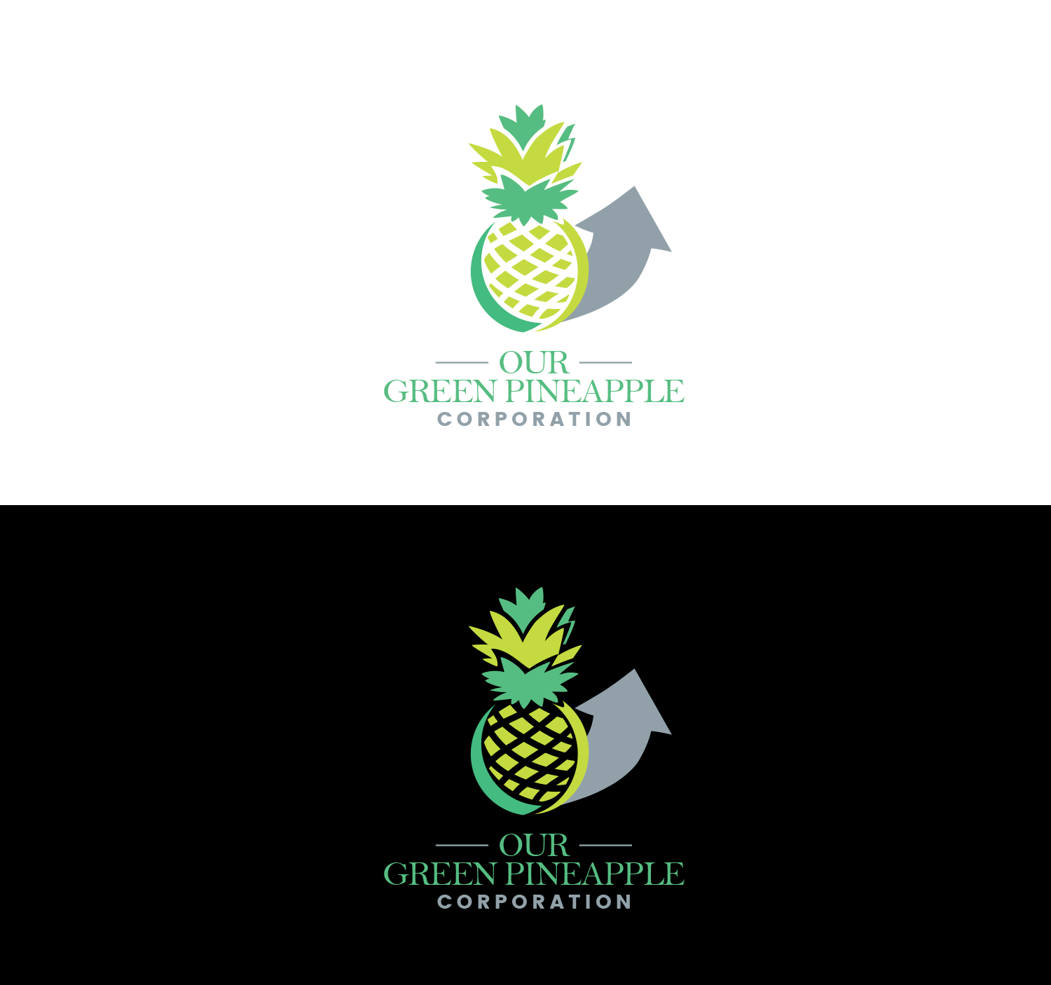 Diseño de Logo por Taya Bright para Our Green Pineapple Corporation | Diseño #22102771