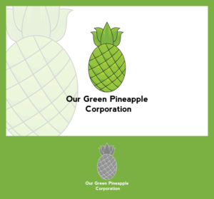 Logo Design by faical kasimi 2 for Our Green Pineapple Corporation | Design #22082107