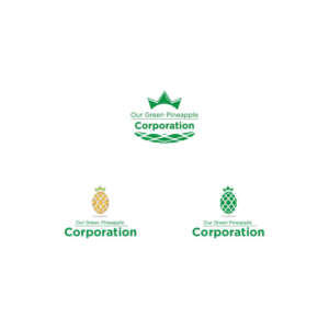 Logo Design by trebron for Our Green Pineapple Corporation | Design #22099161