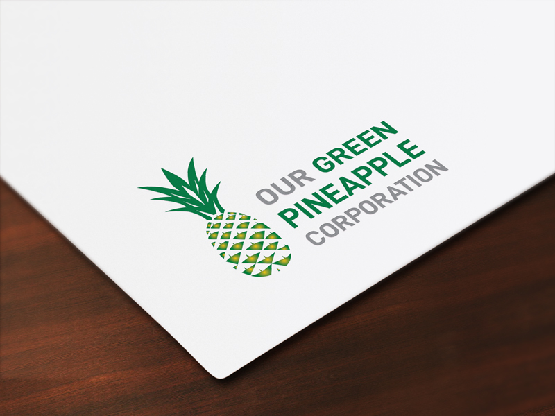 Logo Design by hoaihoai for Our Green Pineapple Corporation | Design #22094186