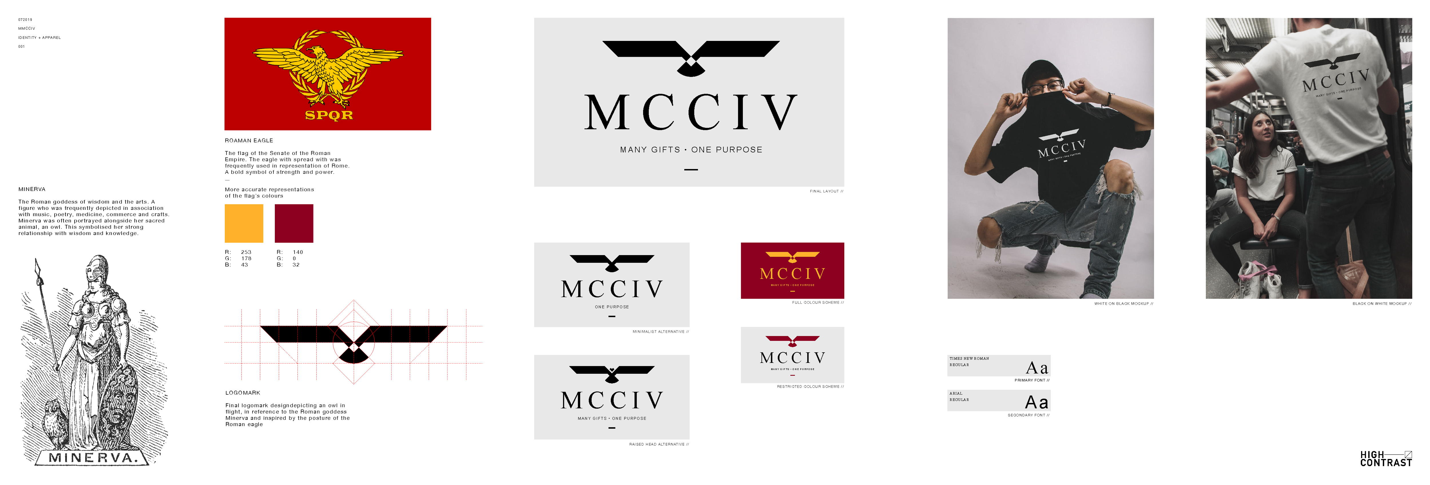Design de T-shirt par HIGH-CONTRAST pour MCCIV | Design #22076074