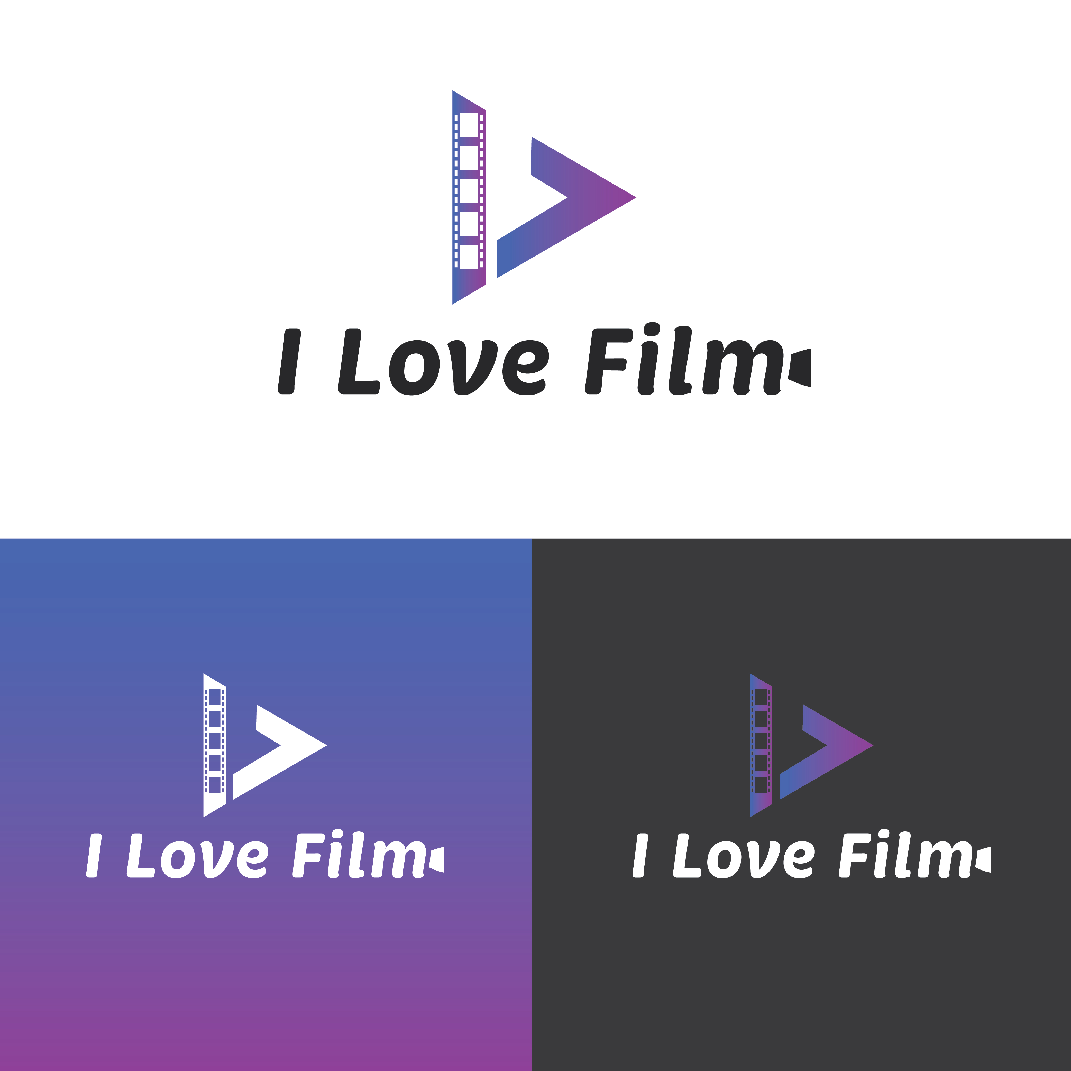 Logo Design by Faisal199 for I Love Film | Design #22062784