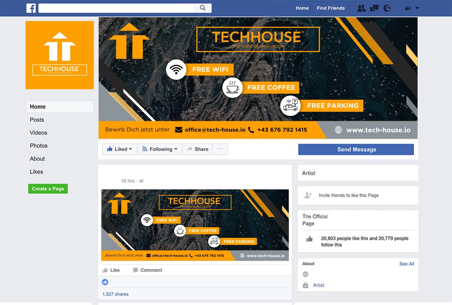 Facebook-Design von INDIAN_Ashok für The Blue Minds Company | Design #22079905
