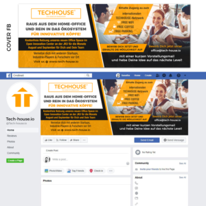 Facebook-Design von TSU Creations für The Blue Minds Company | Design: #22072102