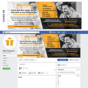 Facebook-Design von TSU Creations für The Blue Minds Company | Design: #22084212