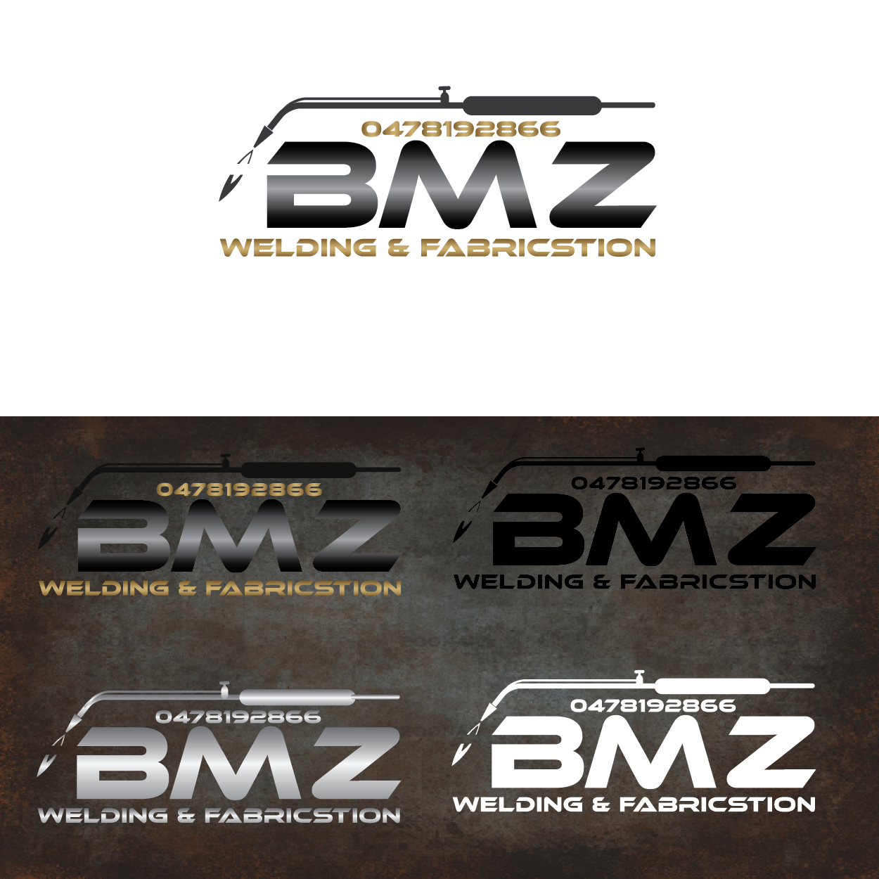 Diseño de Logo por jonnson para BMZ roofing & colourbond fencing  | Diseño #22060229