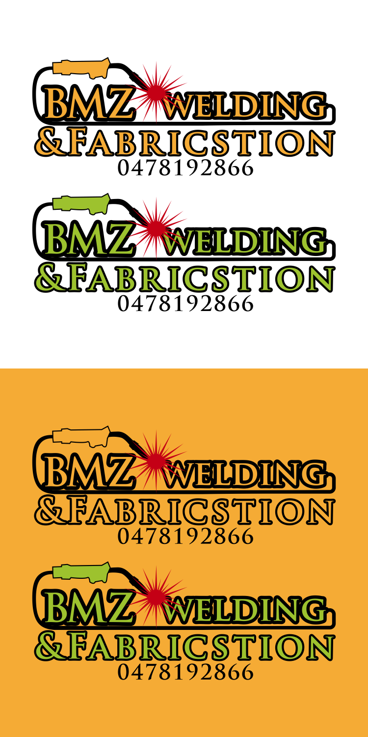 Logo Design by suthita 2 for BMZ roofing & colourbond fencing  | Design #22060987