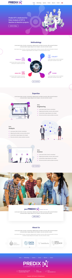 Data Analysis new tech startup | Diseño Web por Sbss