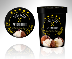High end design for award winning Ice Cream Comapny | Diseño de Empaque por Al Pech