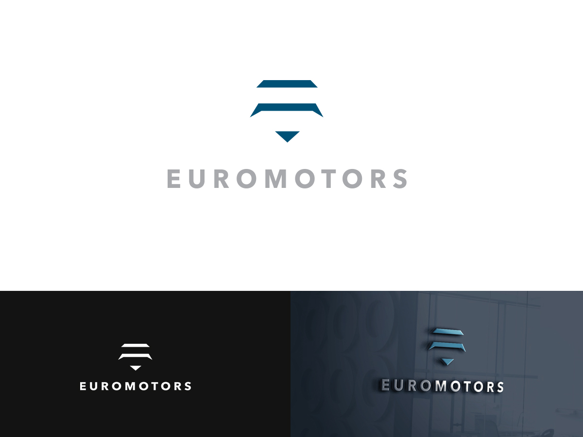 Logo Design by ArtSamurai for EURO MOTORS SA | Design #22061633