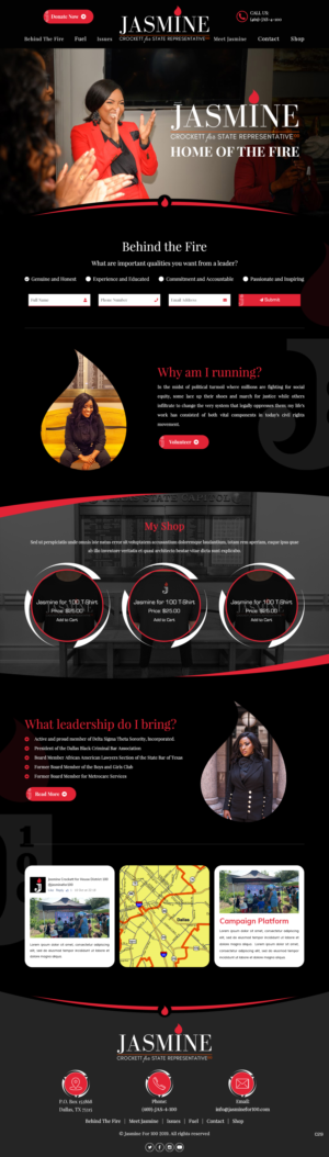 Web Design by pb for this project | Design #22067167