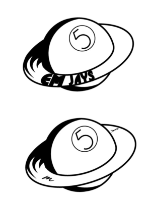Five MJs | Tattoo-Design von Estratosphera