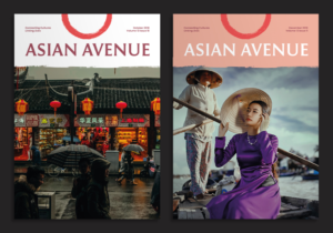 Logo Design by orphee for Asian Avenue Magazine | Design #22068361