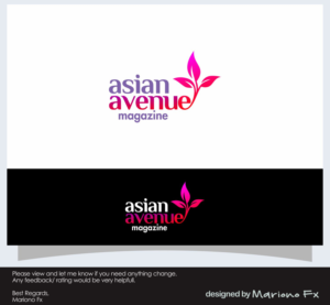 Logo Design by Mariono Fx for Asian Avenue Magazine | Design: #22061841