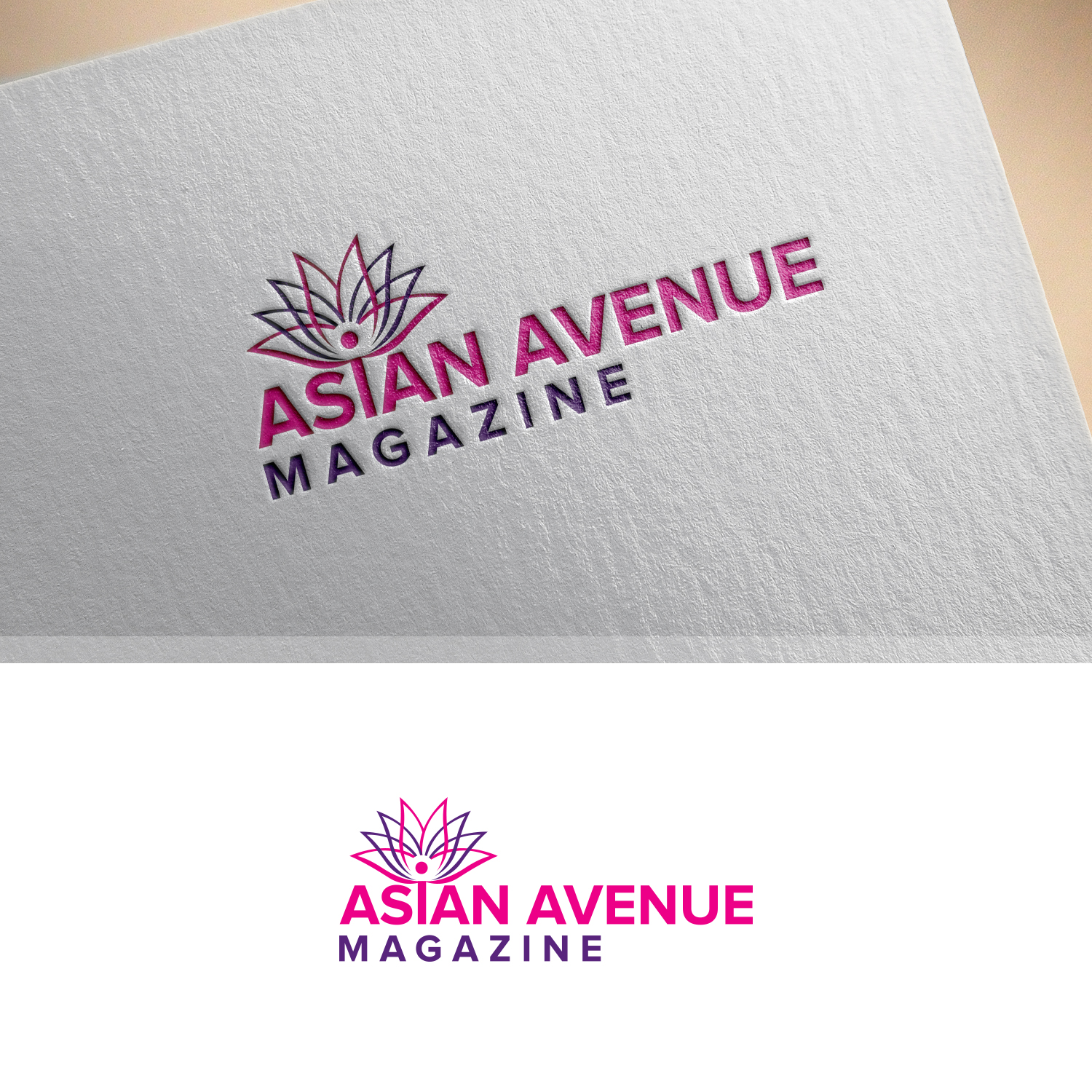 Logo-Design von Maxo-Biz für Asian Avenue Magazine | Design #22065500