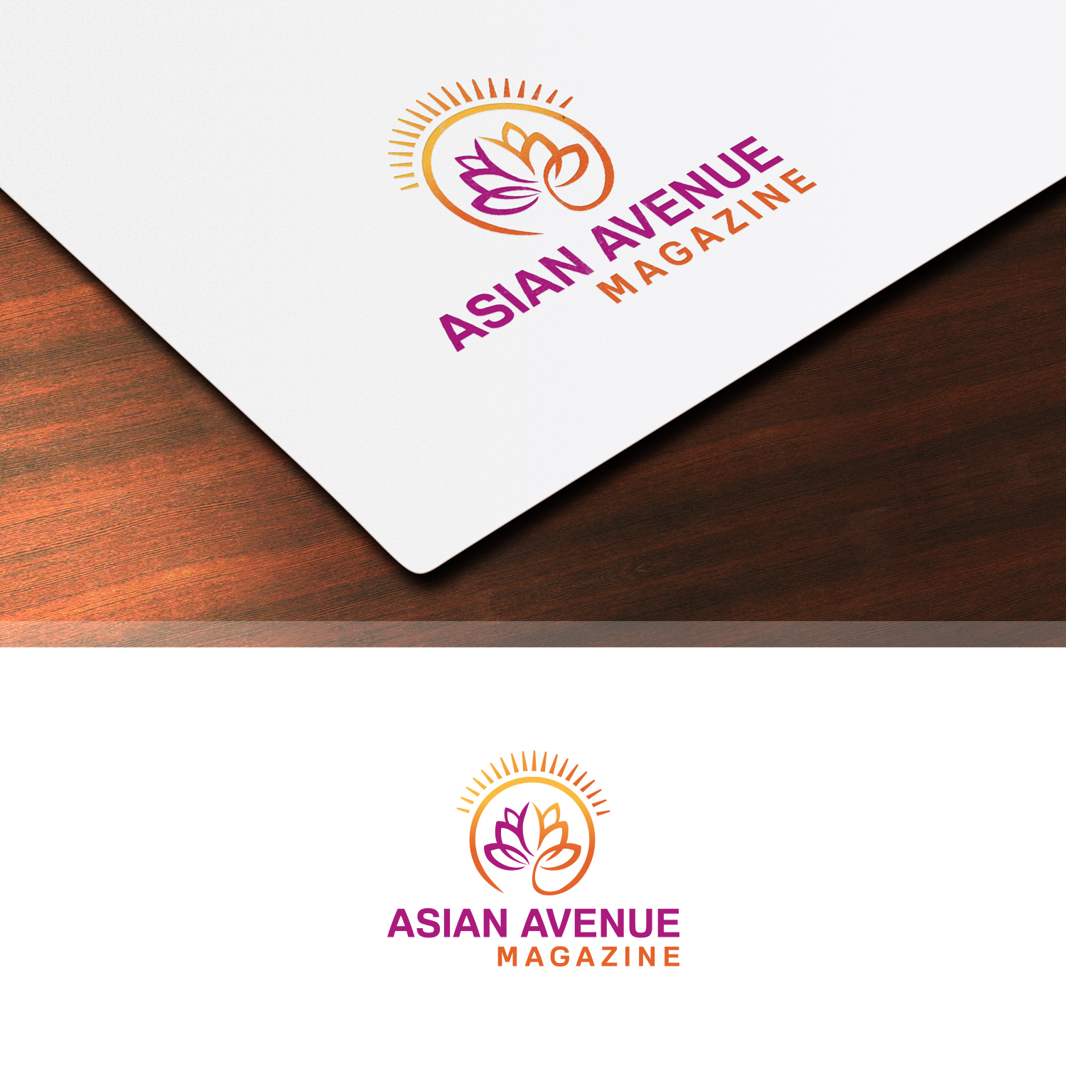 Logo Design by Maxo-Biz for Asian Avenue Magazine | Design #22065501