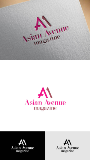 Logo-Design von AnteMeridiem für Asian Avenue Magazine | Design: #22066452