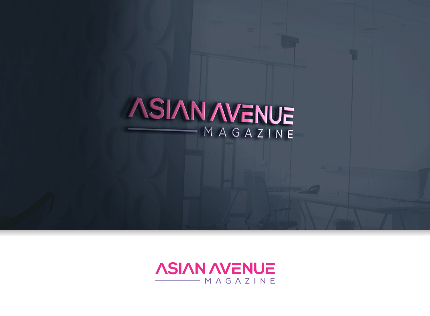 Logo-Design von bejoborn1 für Asian Avenue Magazine | Design #22062646