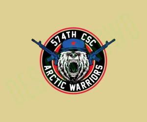Arctic warriors 574th CSC US ARMY | Diseño de Camiseta por el_shekoo7