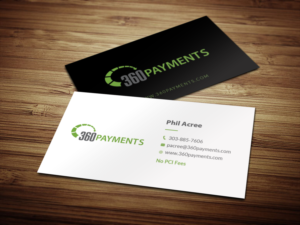 Simple but strong message business card. | Design de Carte de Visite par Riz'