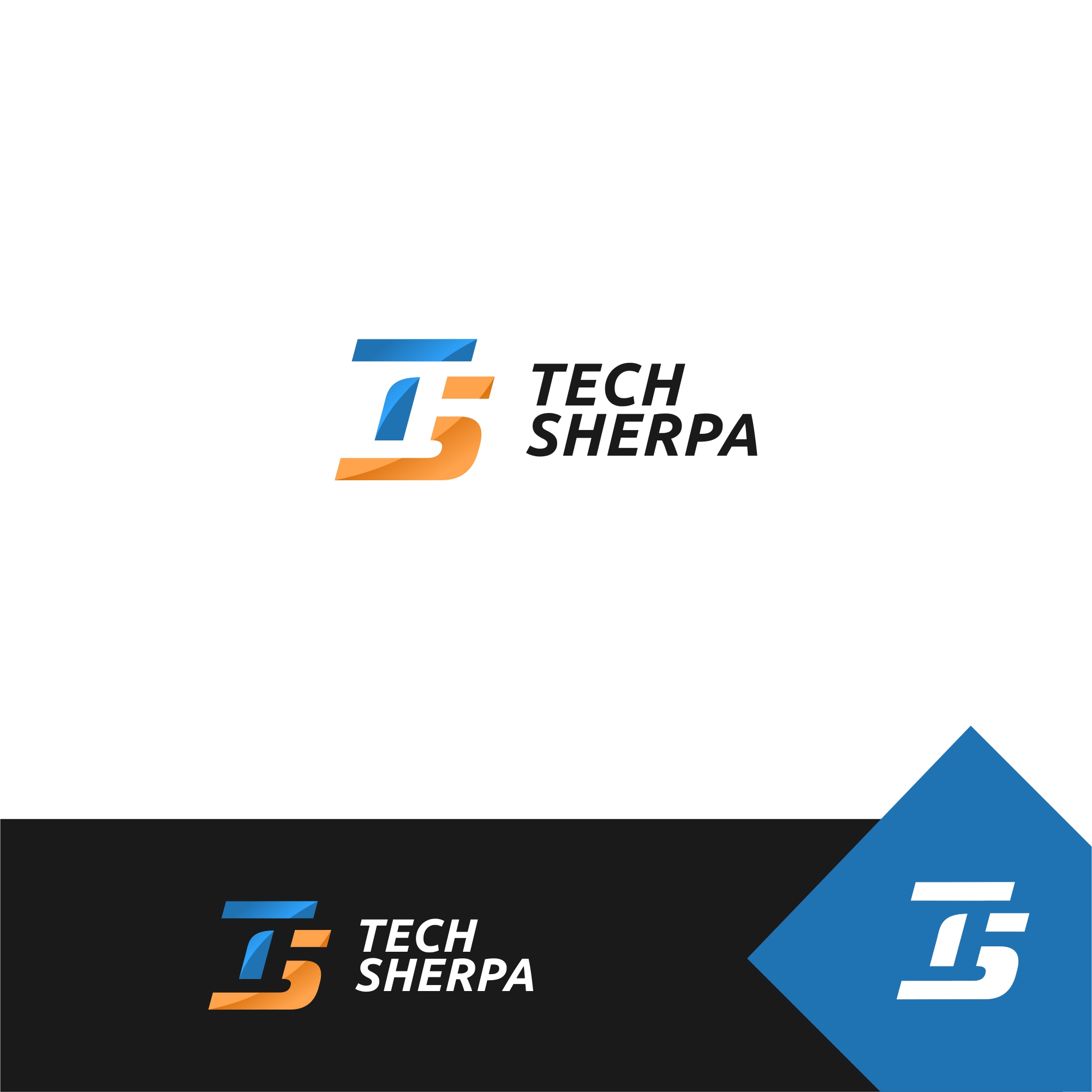 Logo Design by zatsukiki for TechSherpa, llc | Design #22082469