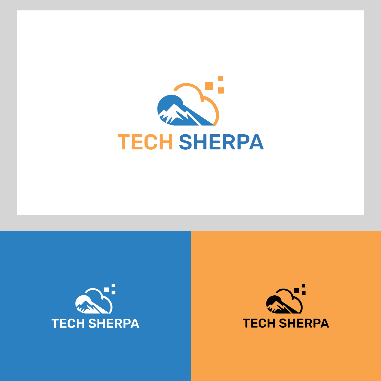Logo Design by Maxo-Biz for TechSherpa, llc | Design #22073835