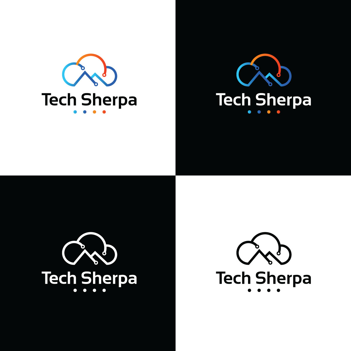 Logo Design by Rii for TechSherpa, llc | Design #22070495
