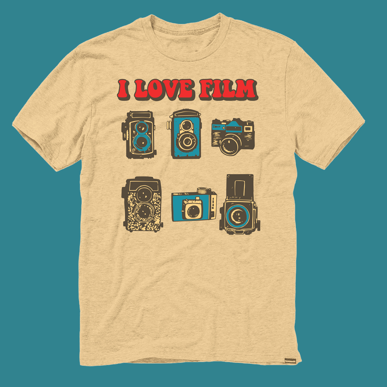 T-Shirt-Design von Heydale für I Love Film | Design #22091596