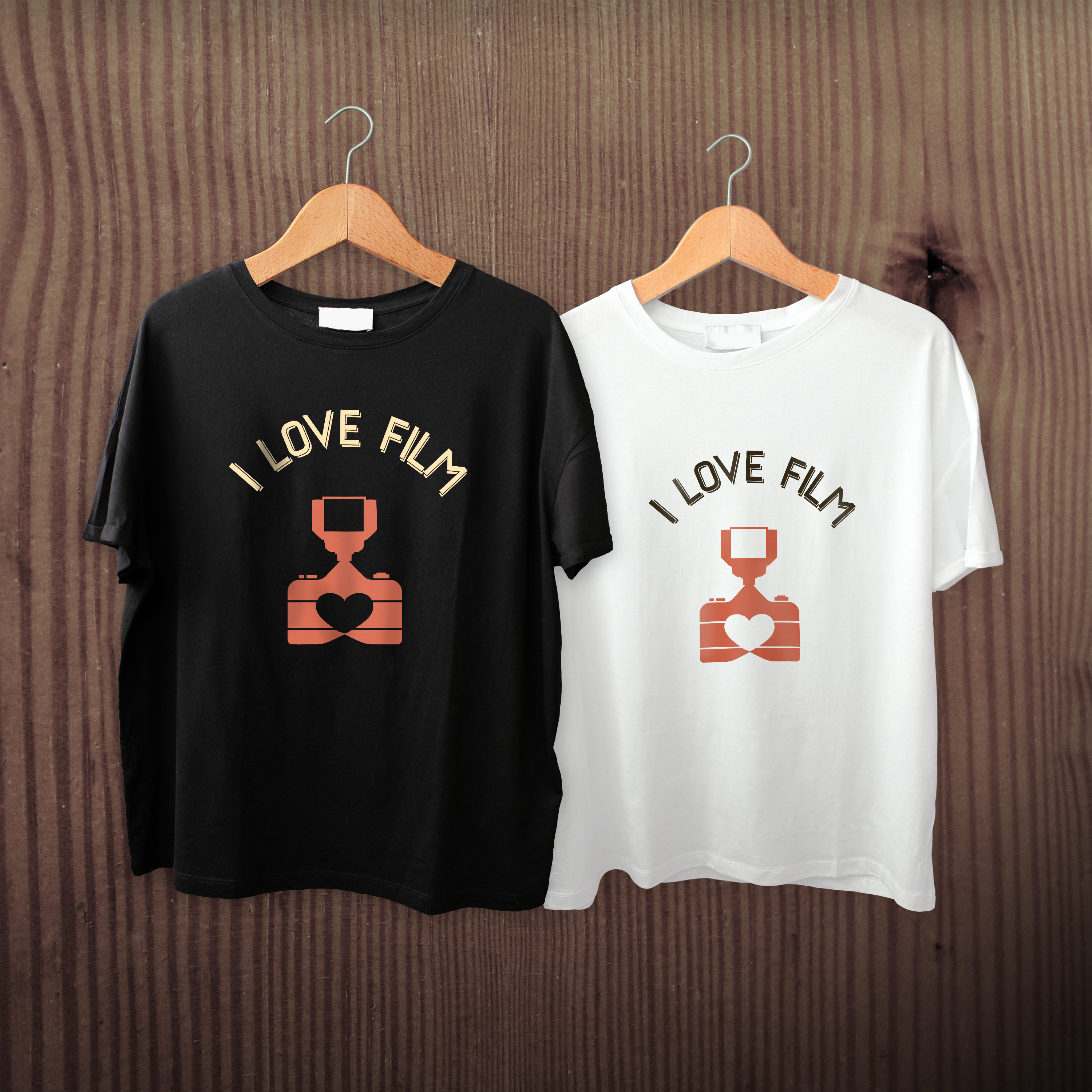 Diseño de Camiseta por vanepog para I Love Film | Diseño #22113199