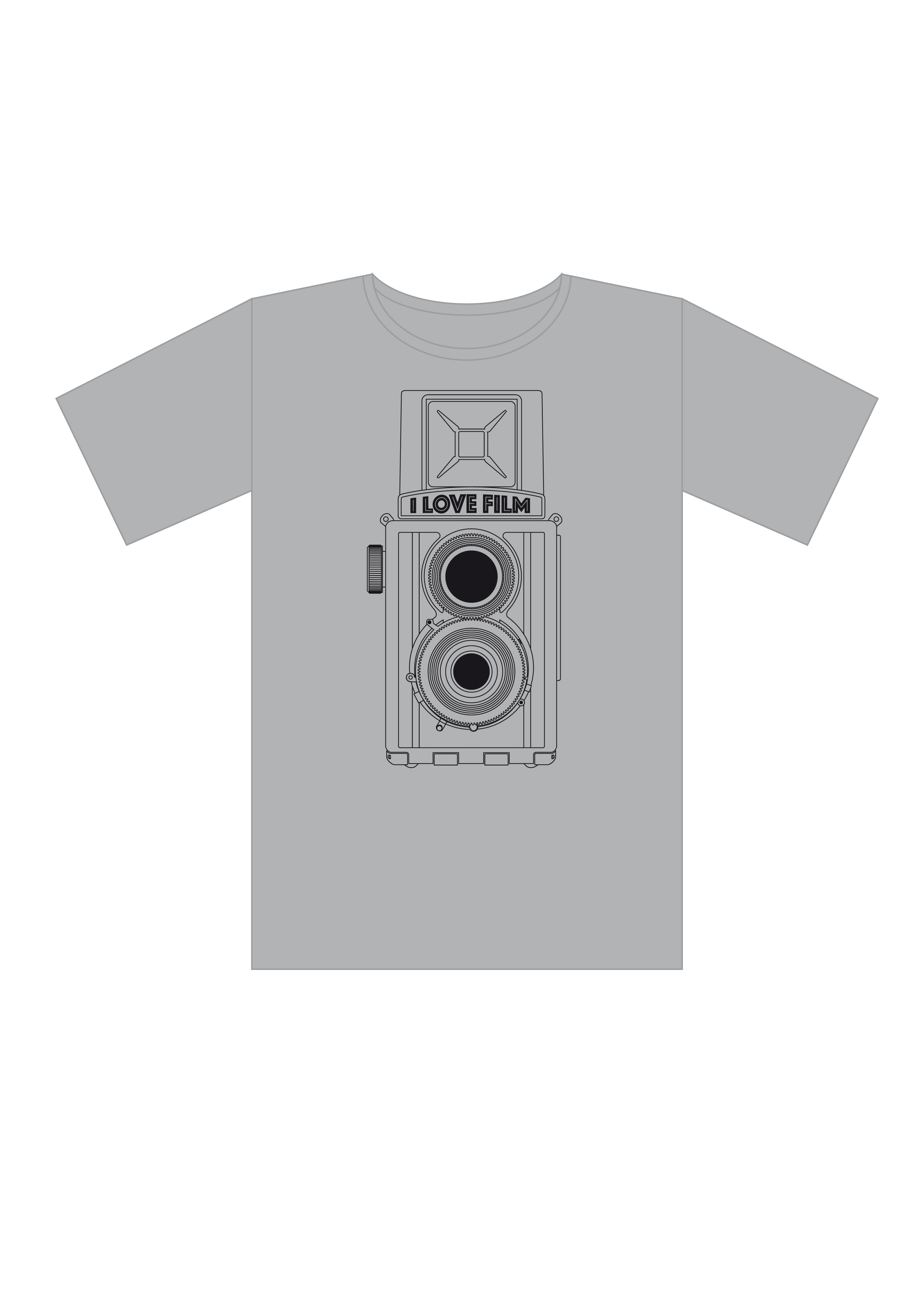 T-shirt Design by filipcraft_1 for I Love Film | Design #22081962
