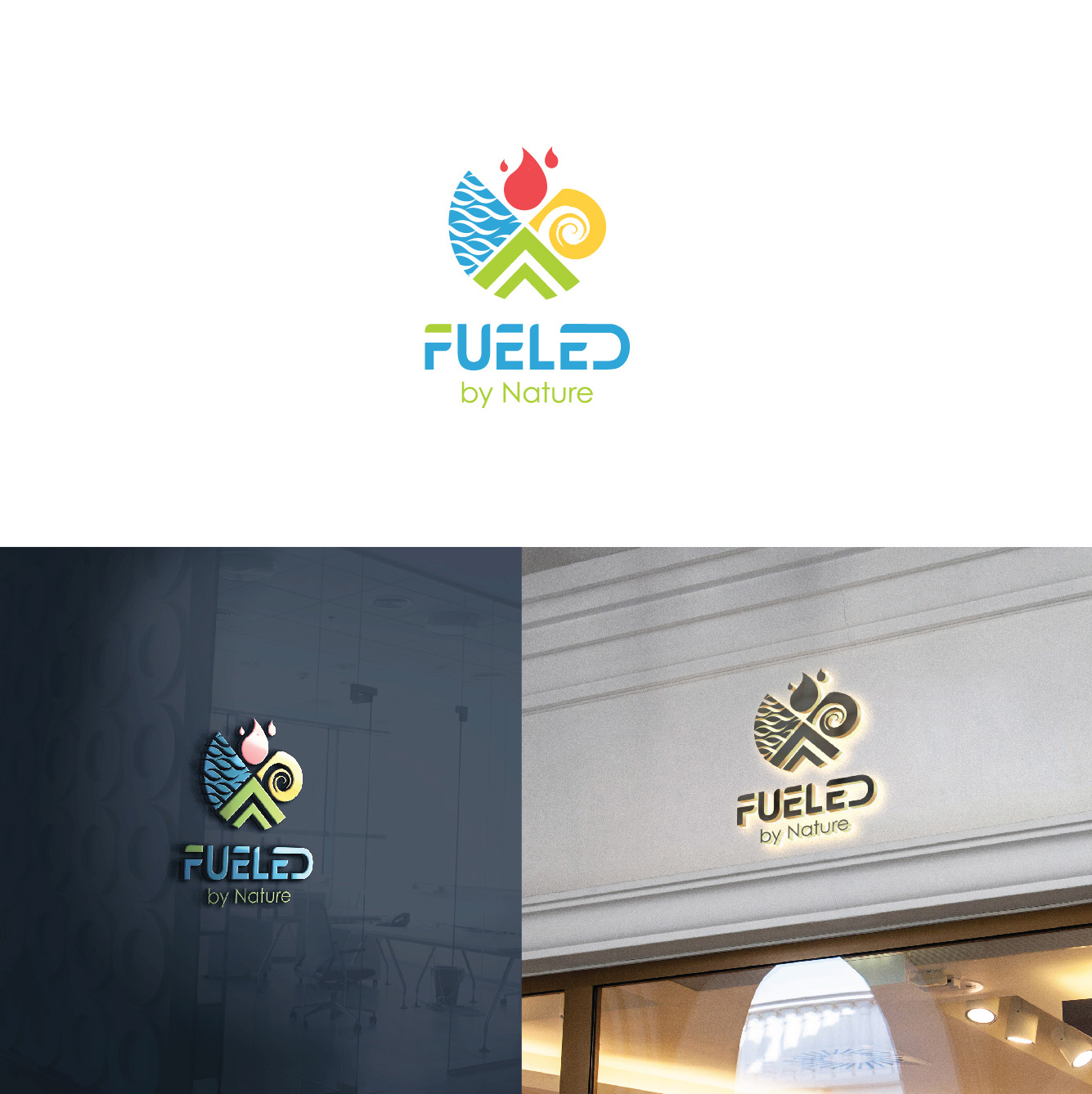 Logo Design by Ves-Boycheva for Fueled by Nature | Design #22150662