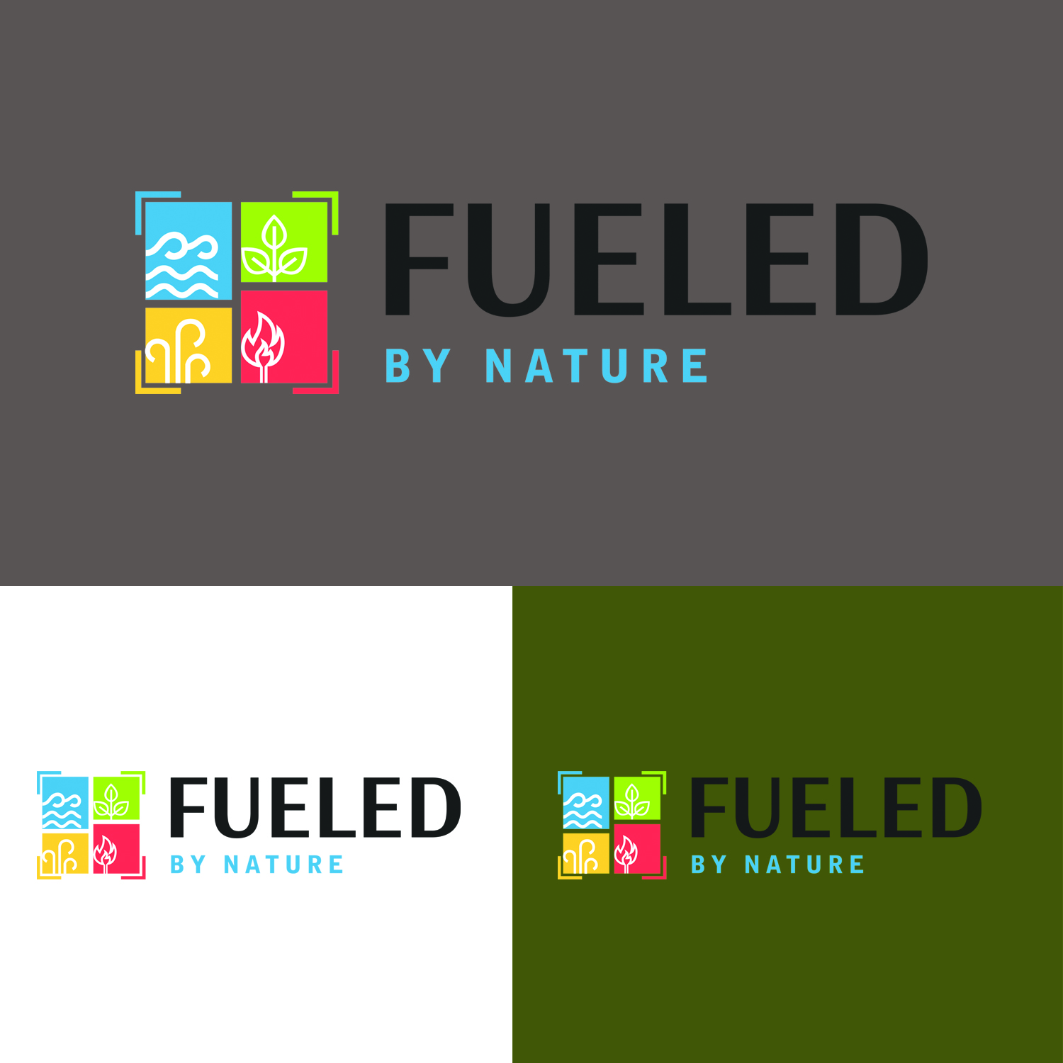 Logo Design by partha 4 for Fueled by Nature | Design #22142695