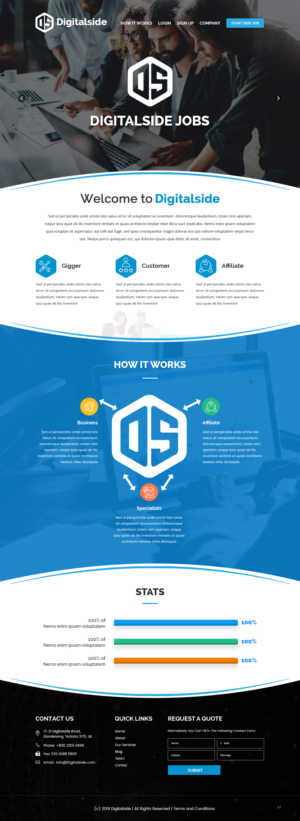 Web Design by pb for this project | Design: #22074778