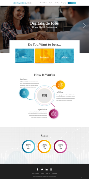 Web Design by pb for this project | Design: #22074780