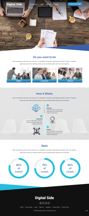Web Design by pb for this project | Design: #22074781
