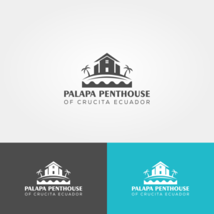 Palapa Penthouse of Crucita Ecuador | Logo Design by QILLASOFT-Design