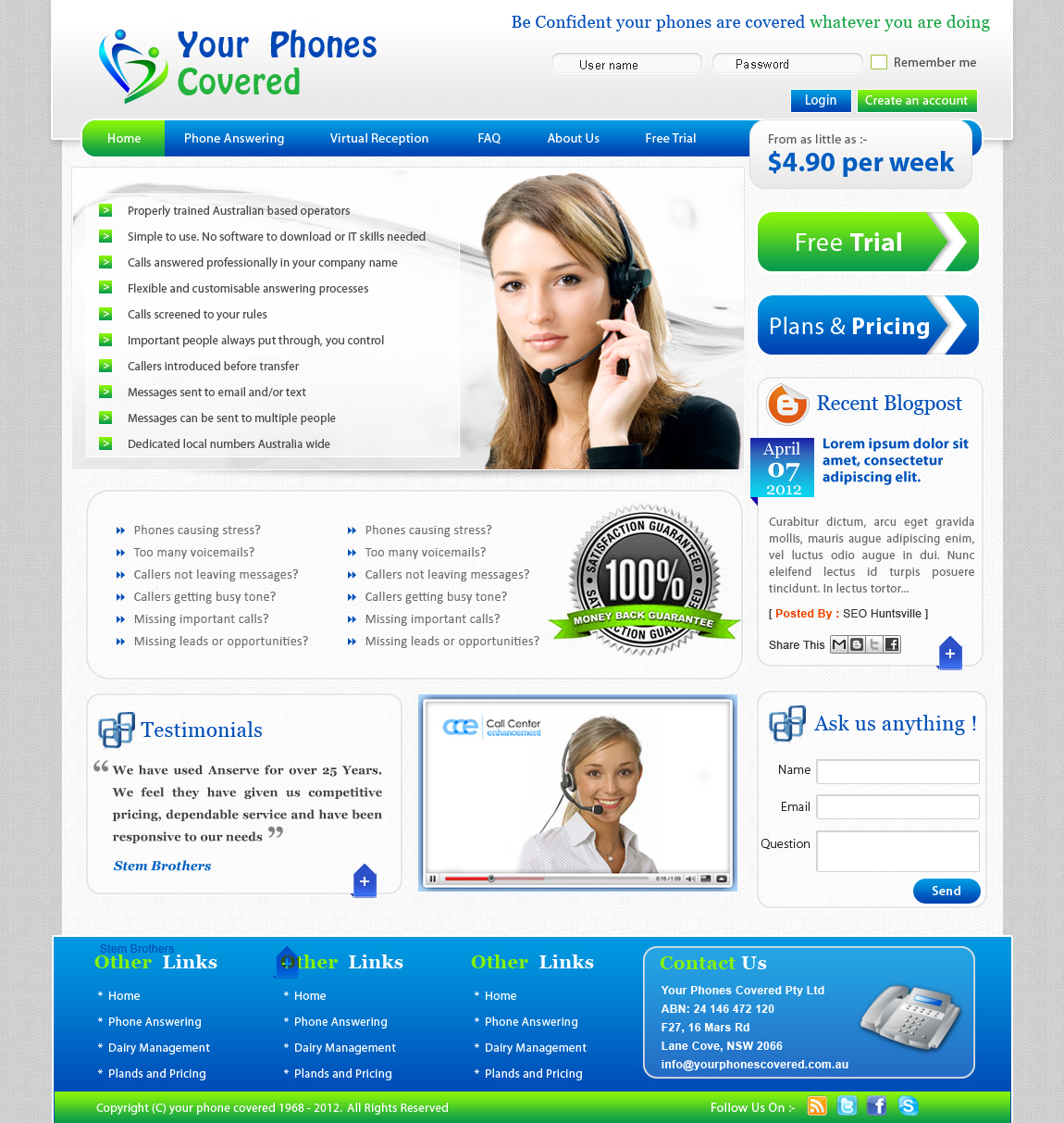 Web-Design von webxvision für dieses Projekt | Design #715668