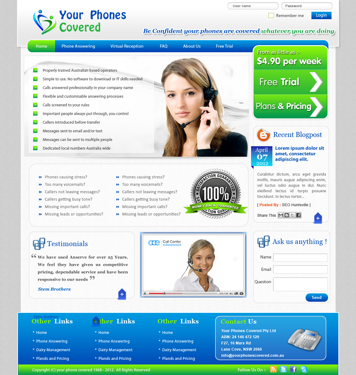 Web Design by webxvision for this project | Design #719645