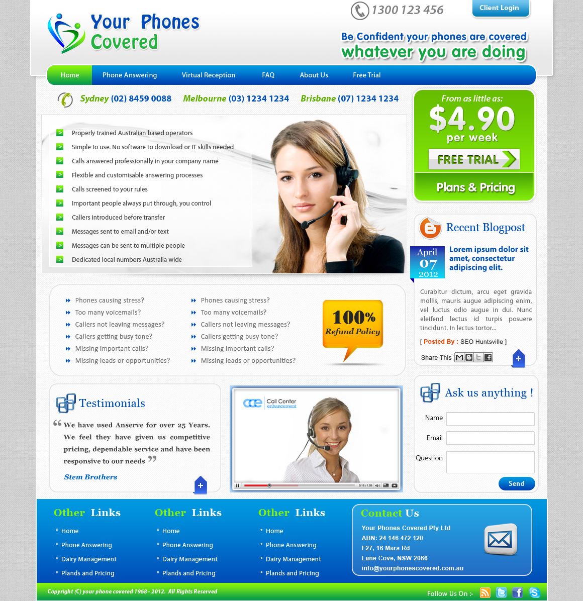 Web Design by webxvision for this project | Design #732466