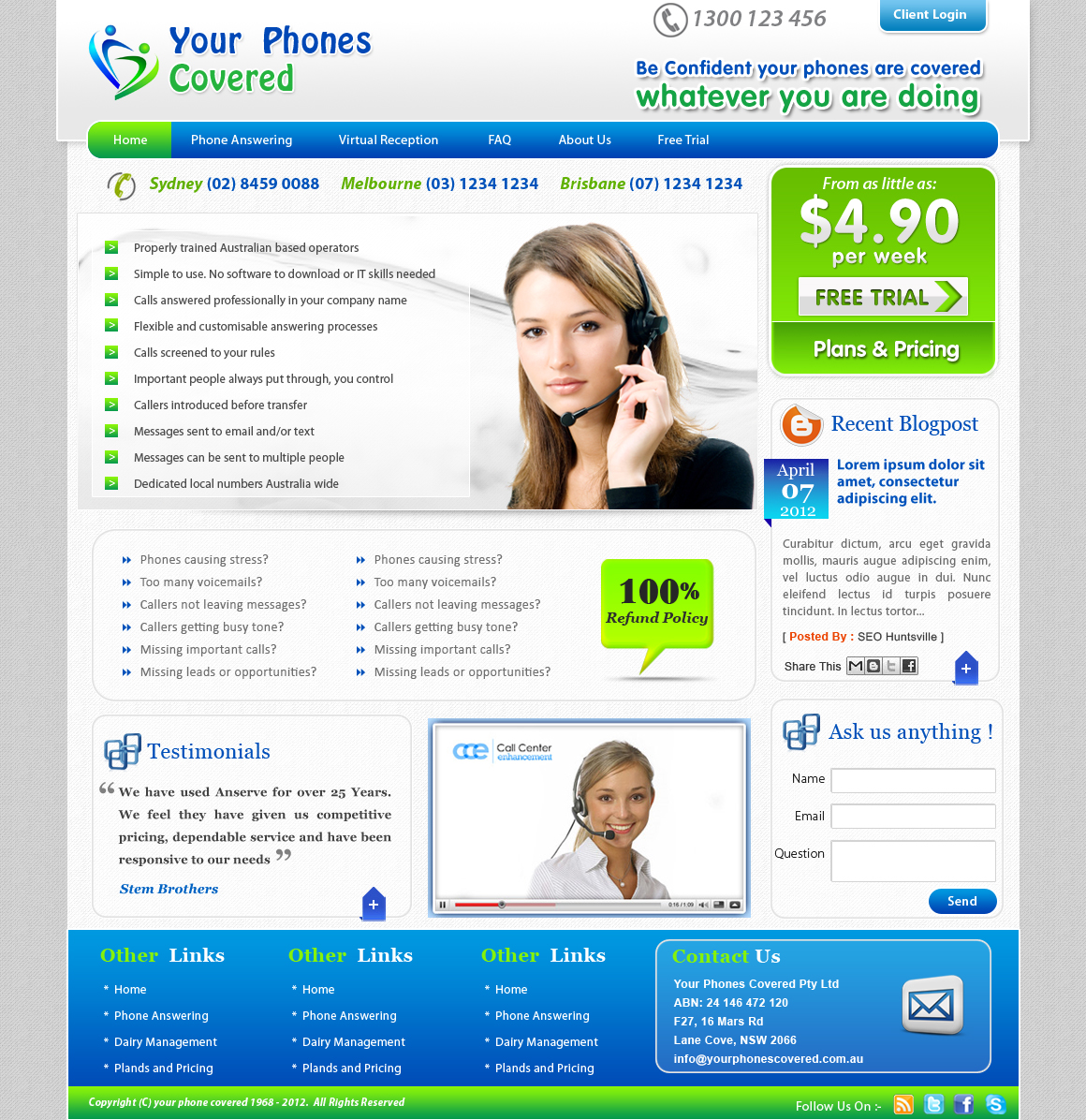 Web Design by webxvision for this project | Design #732469