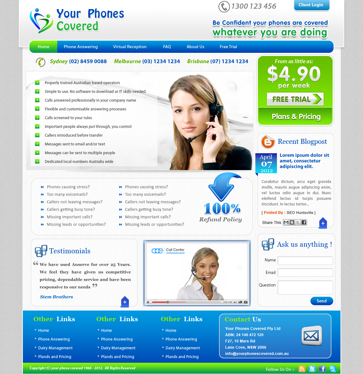 Web Design by webxvision for this project | Design #732471