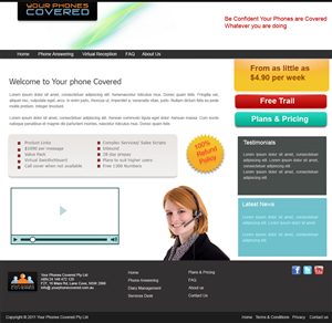 Web Design by pb for this project | Design: #721373