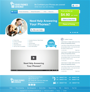 Web Design by krishnan for this project | Design #713662