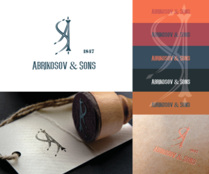 Logo Design by Farmiza for Abrikosov and Sons  | Design #22075625