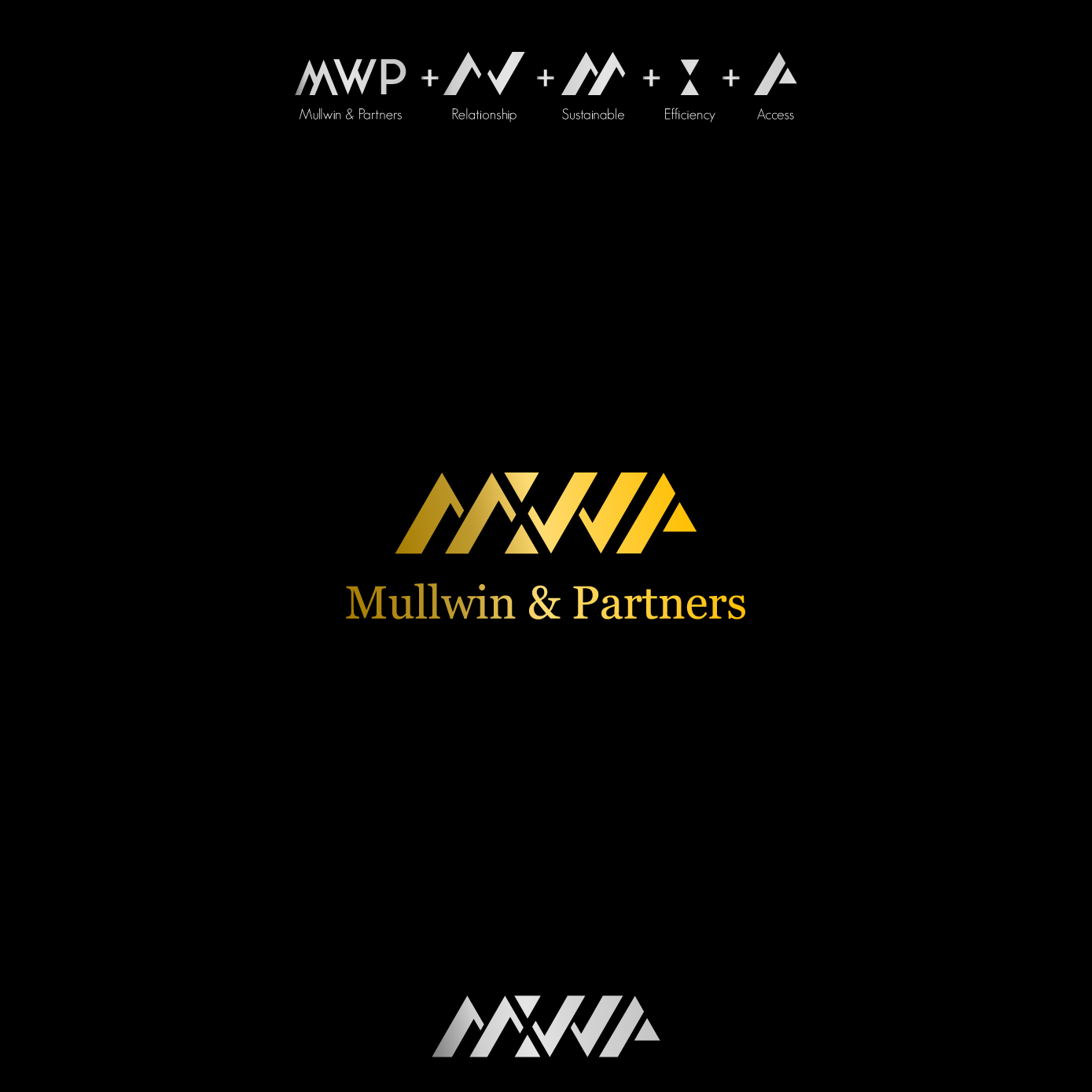 Diseño de Logo por cuscreativecompany para Mullwin & Partners | Diseño #22085535