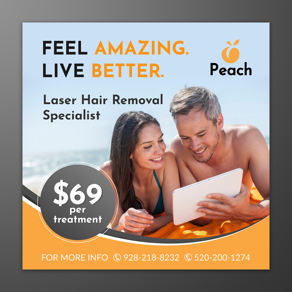 Grafik-Design von OwnDesign für Peach Skin & Laser | Design #22083698