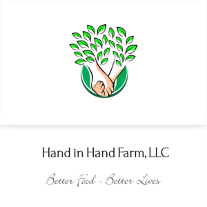 Hand In Hand Farm, LLC.  We would also like to include the tag line Better Food, Better Lives into the logo | Diseño de Logo por Arham Hidayat